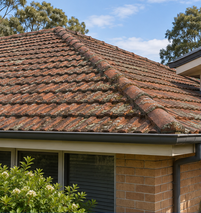 Before - Roof Restoration 2 illustration